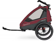 Przyczepka rowerowa Qeridoo Sportrex 2 Cayenne Red