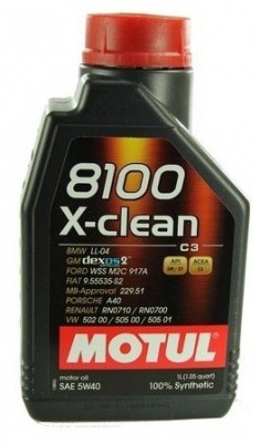 Motul 8100 X-CLEAN C3 5W40 1L