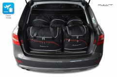Zestaw dedykowanych toreb samochodowych do AUDI A4 AVANT B8 2008->2015